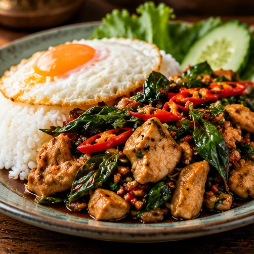 Illustrative Thai fried rice